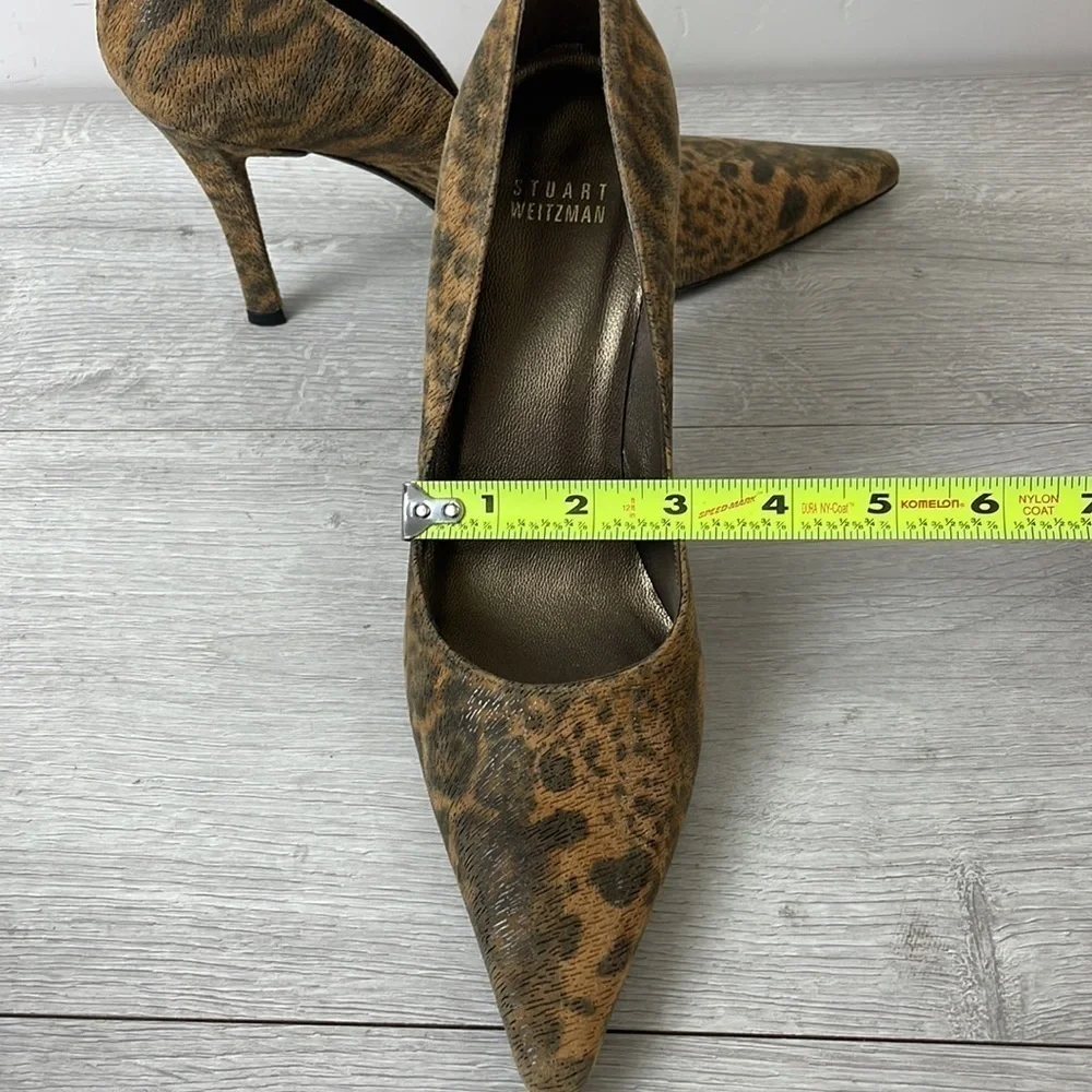 Stuart Weitzman Stiletto Animal Print Heels Size 8
